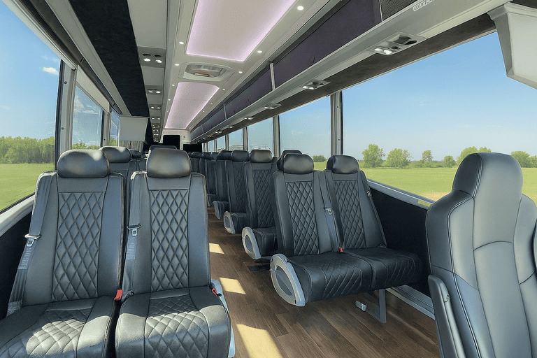 coach bus in Yorba Linda