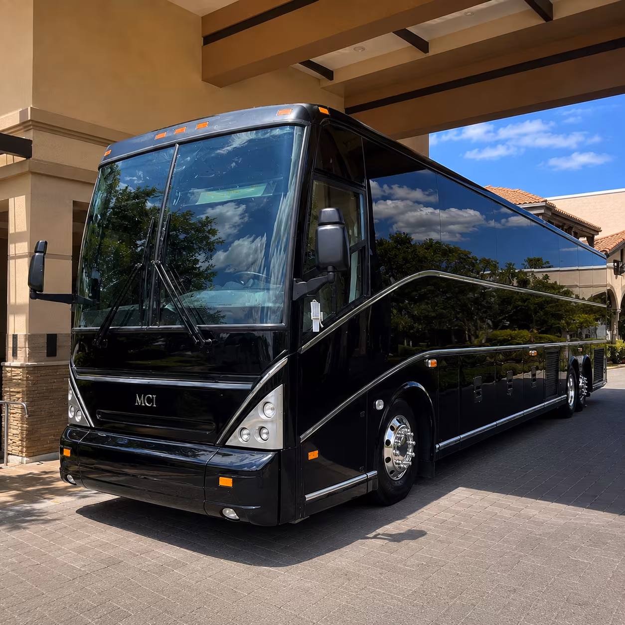 bus rentals for federal agency operations near yorba linda