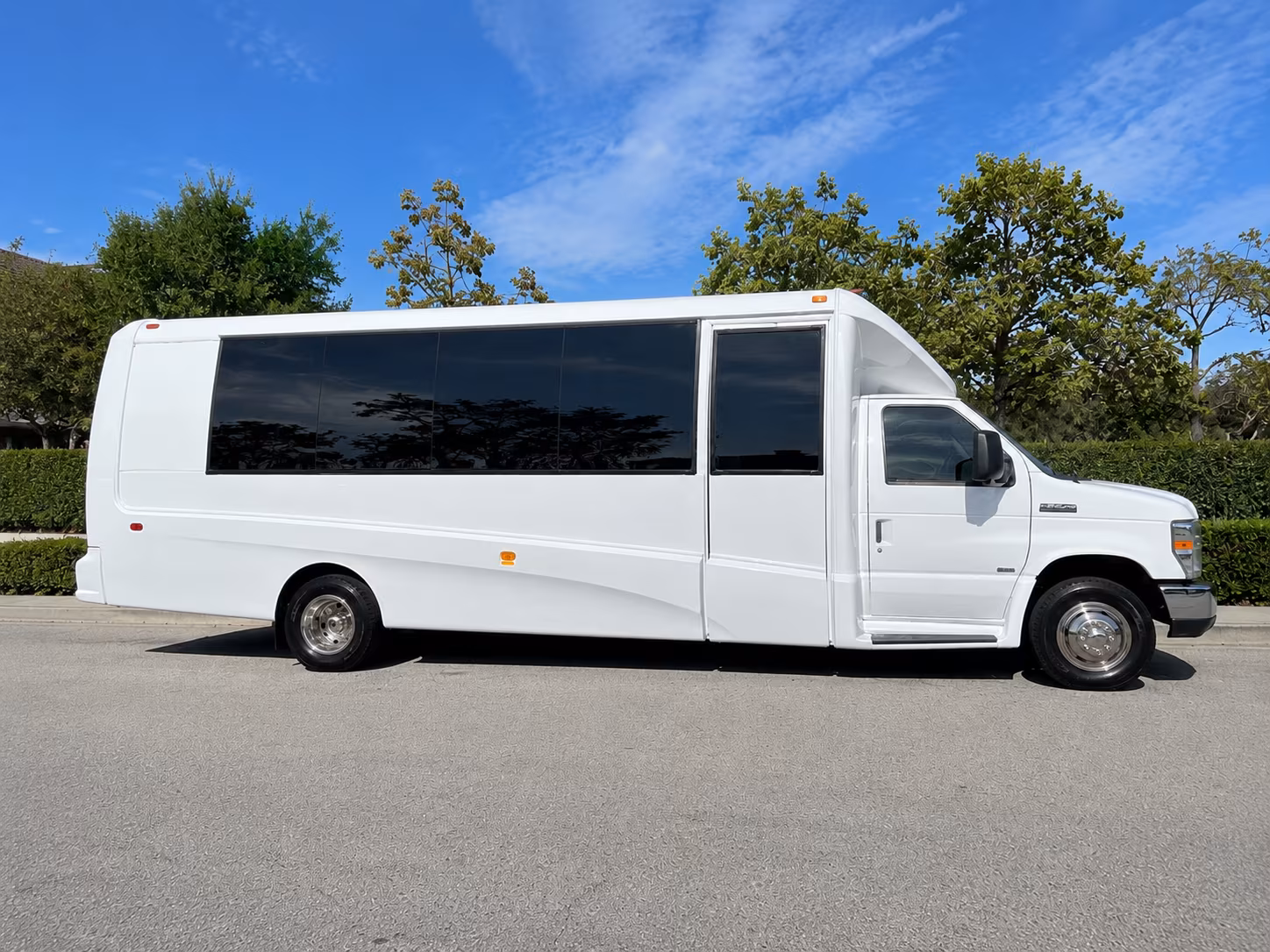 employee shuttle buses for yorba linda s corporate campuses
