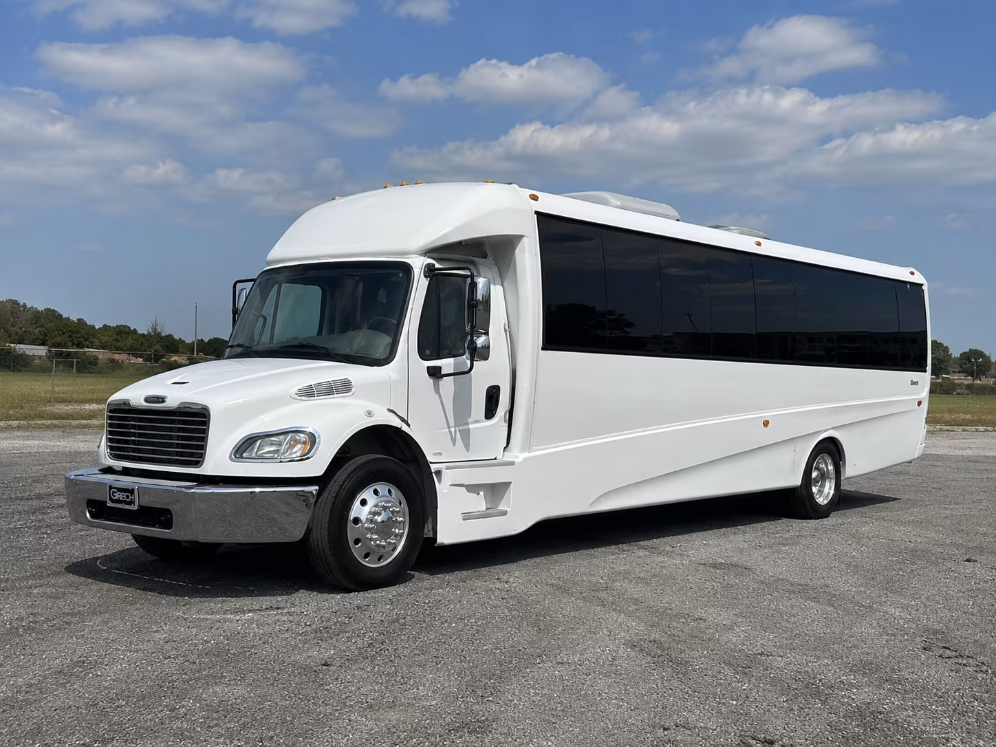 yorba linda 50 passenger party bus