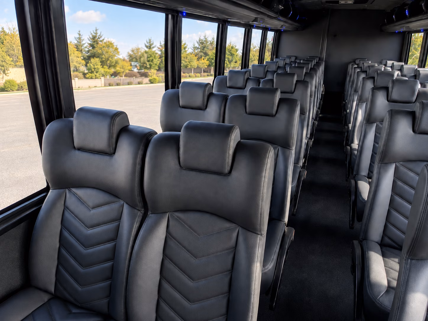 yorba linda concert transportation onboard seating
