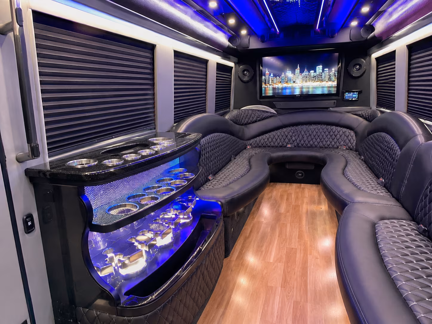 yorba linda holiday party bus rental