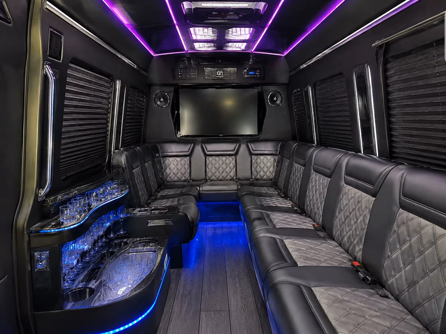 yorba linda long distance transportation onboard seating