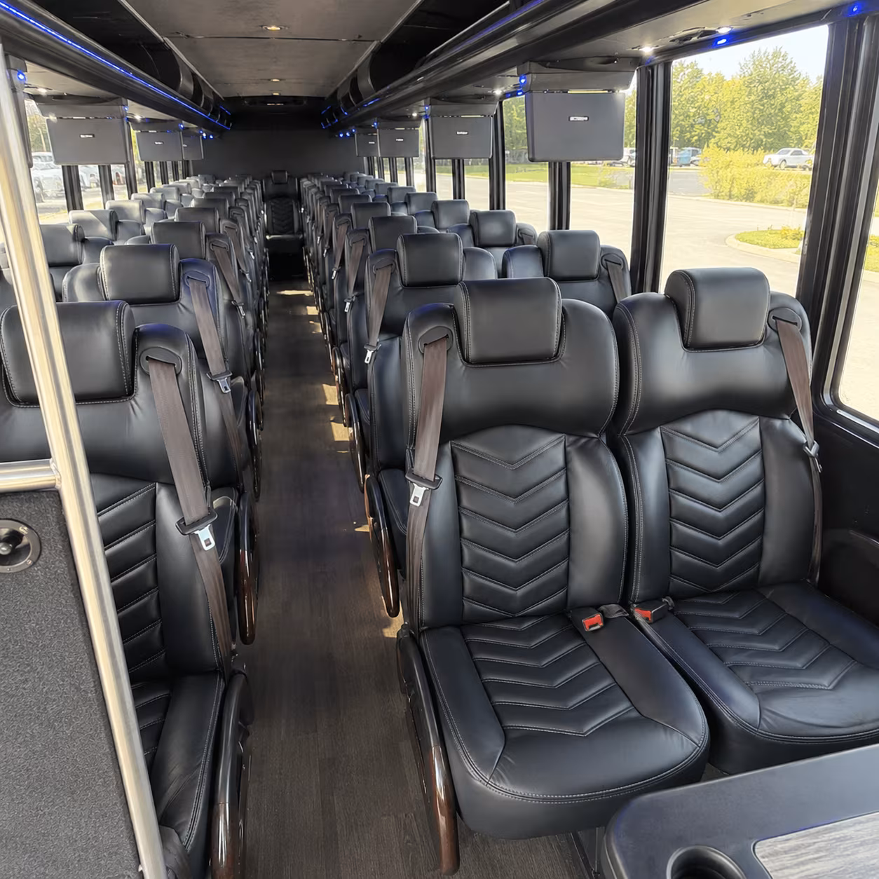 yorba linda school event transportation onboard seating
