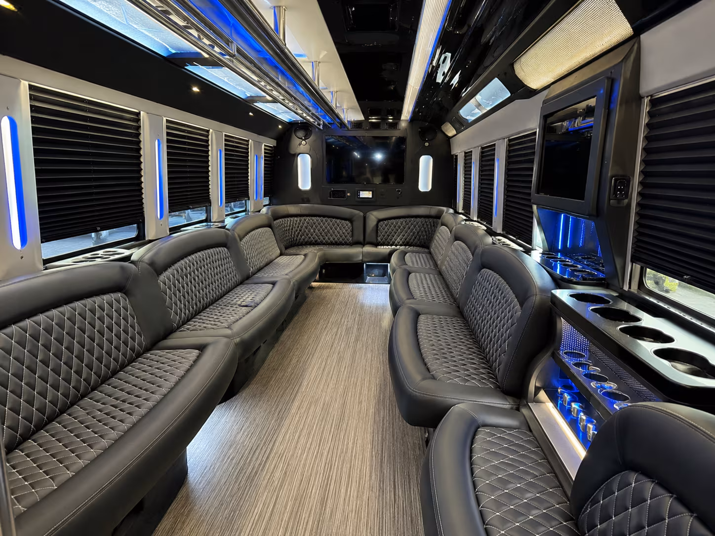 yorba linda sporting event party bus rental