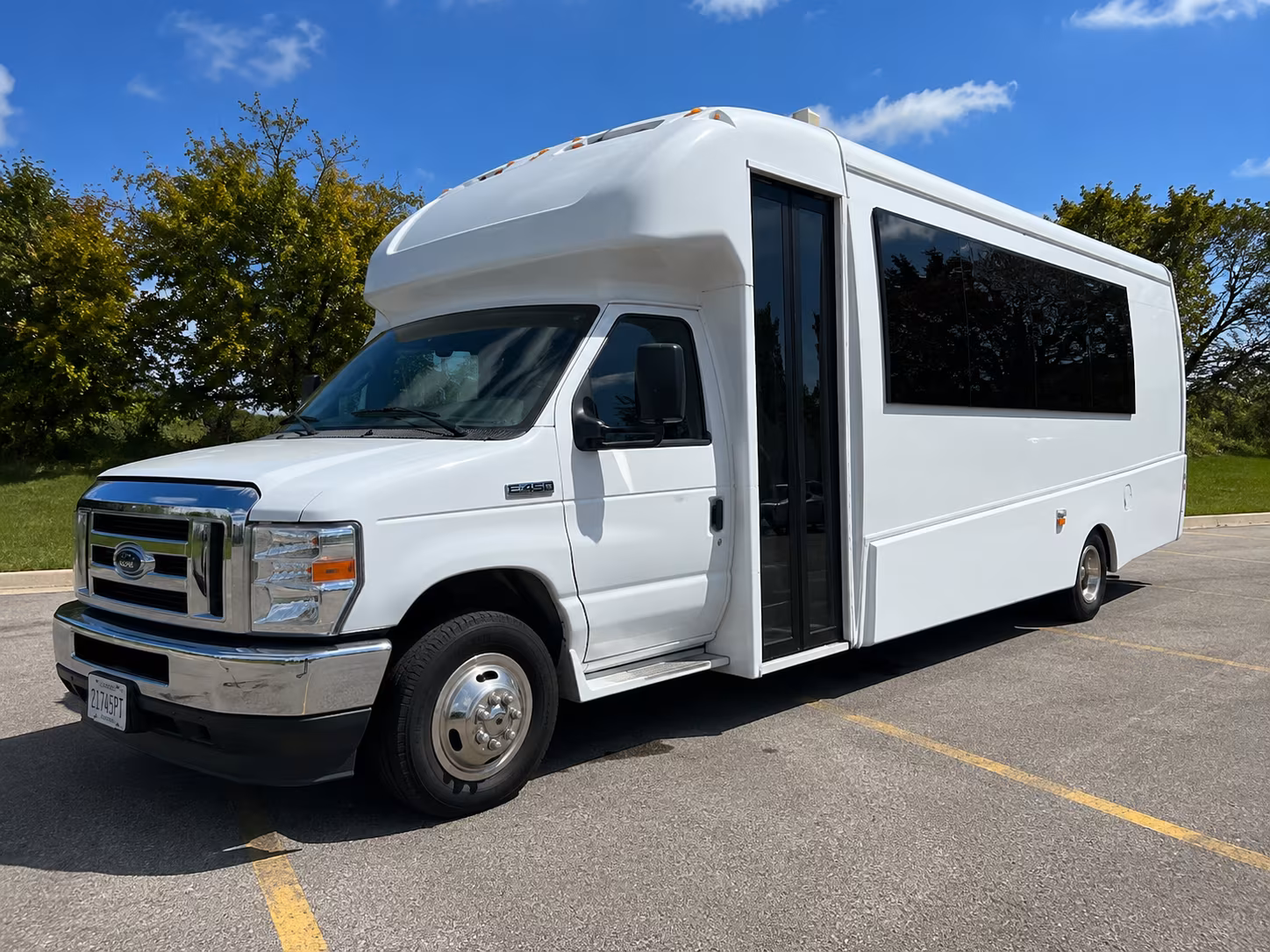 yorba linda wedding party bus rental
